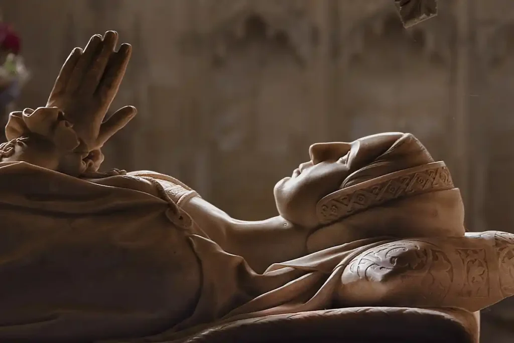 Tomb of Catherine Parr in St. Mary's Chapel, Sudeley Castle. Photo: Wikimedia Commons