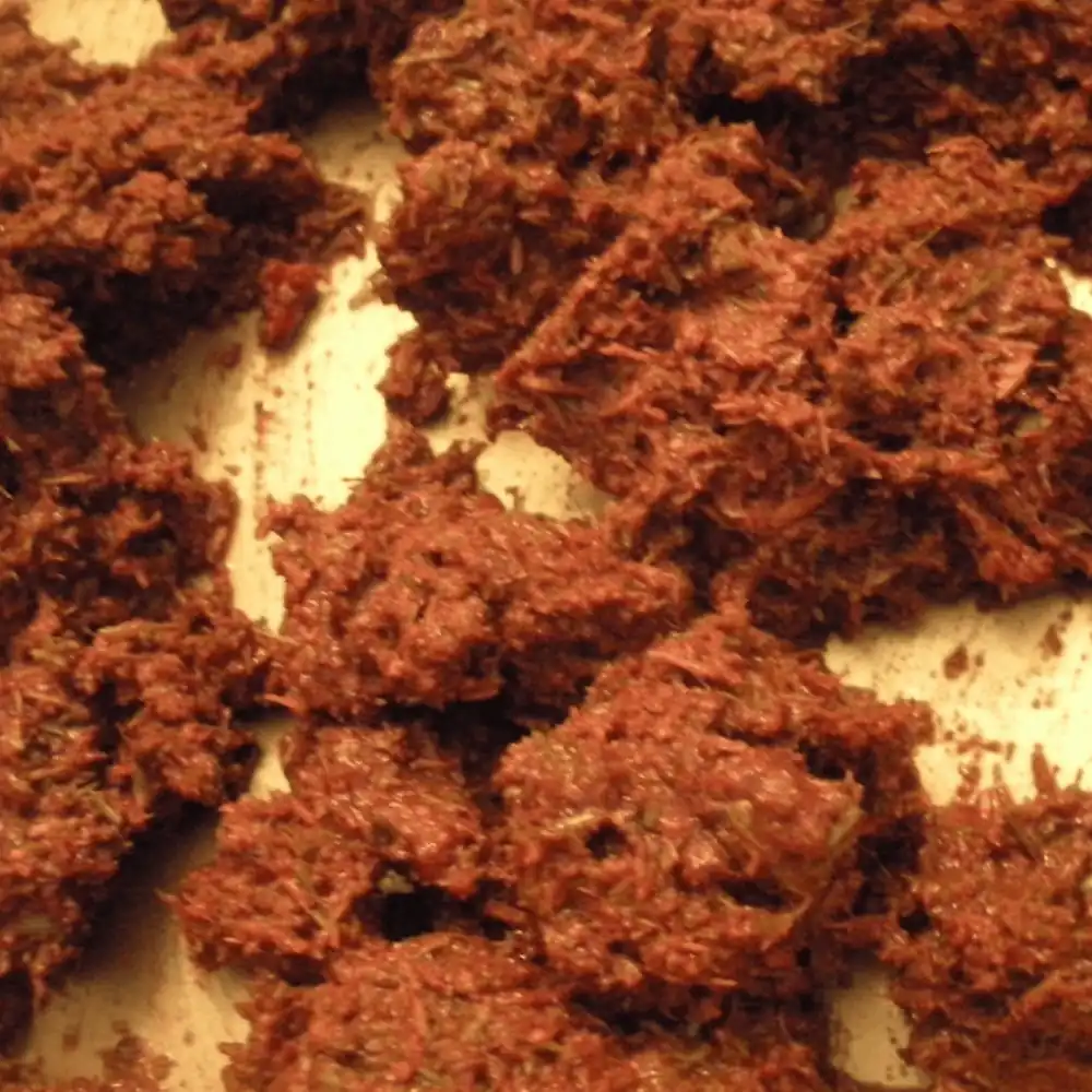 To make kyphi, the ingredients are steeped, mashed into a paste, rolled into balls, and then dried. Photo: National Perfume Academy