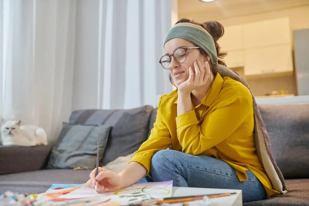how hobbies improve mental health with creativity and focus
