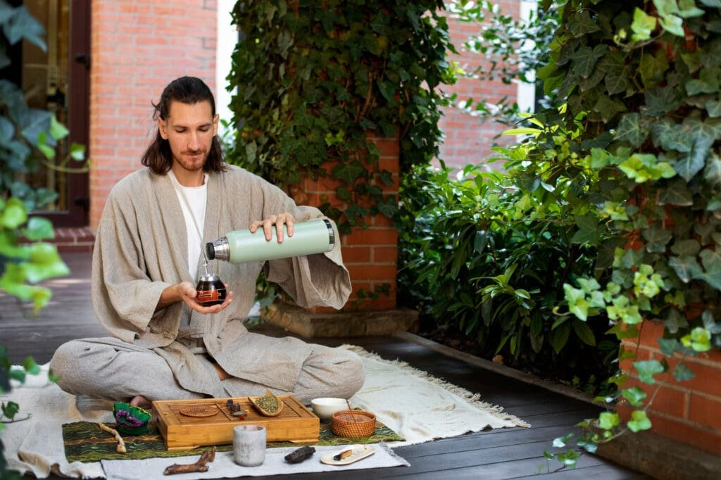 Cultural immersion and travel benefits for mental health through traditional rituals