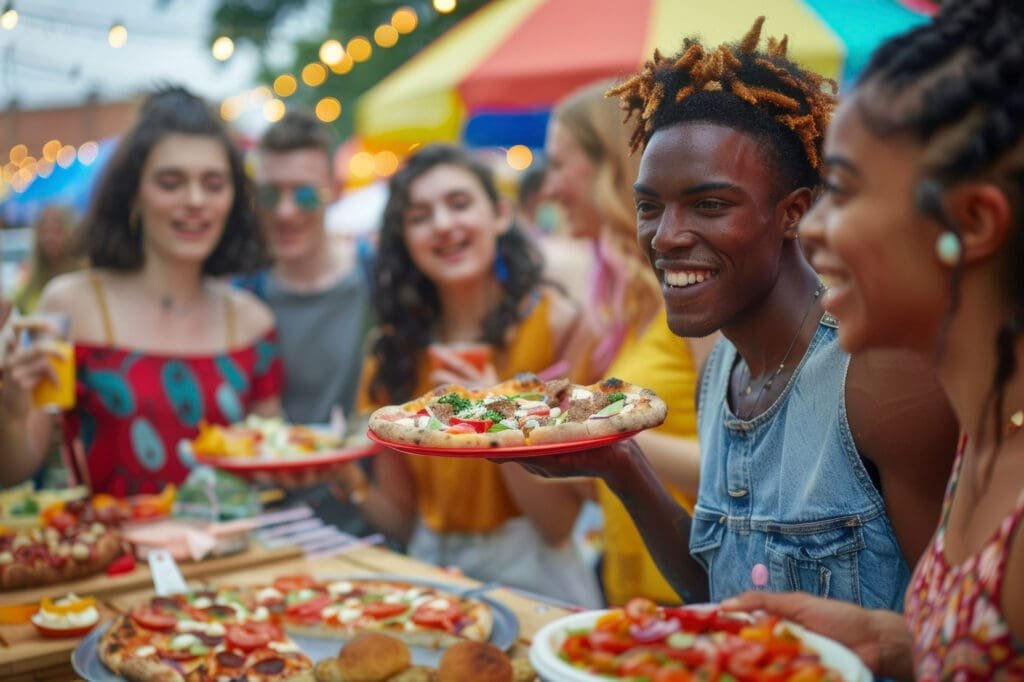 Travel benefits for mental health through shared meals and community connection