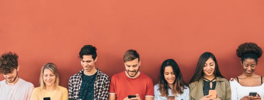 Gen Z shopper engaging with TikTok Shop, discovering products through influencers and in-app tags.