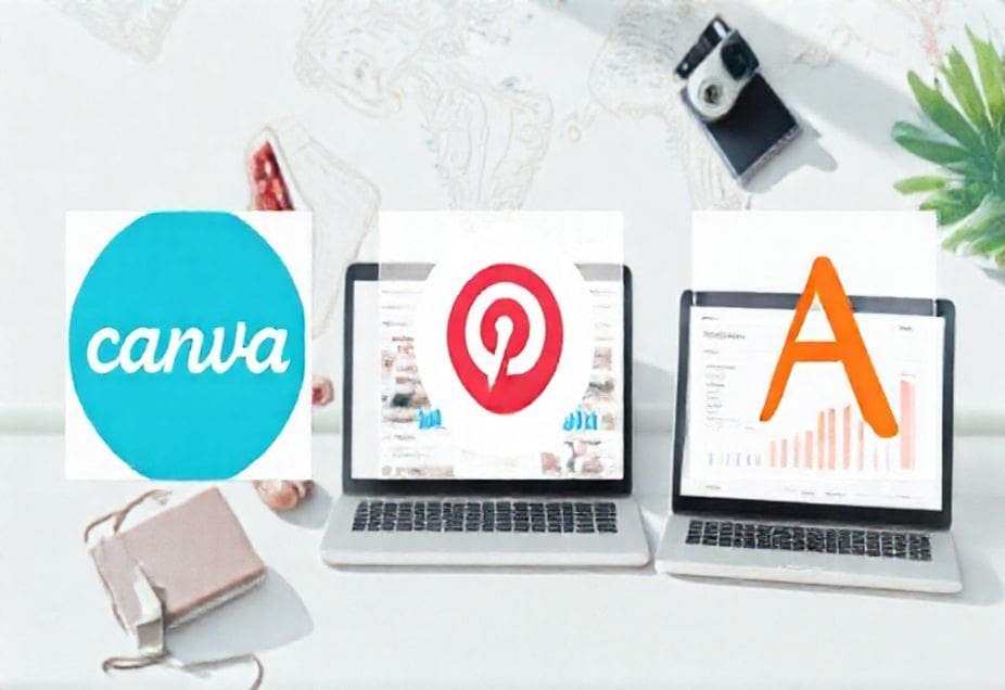 representing Canva, Tailwind, Pinterest Trends, and Google Analytics.