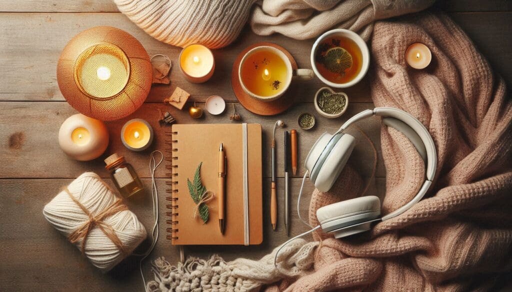 mental reset steps for a gentle evening recovery sequence